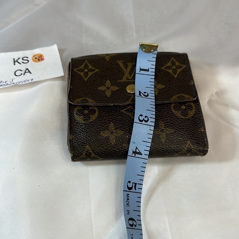 Louis Vuitton Monogram Portomone Bie Cult Credit Wallet Bifold ... - Picture 14 of 15